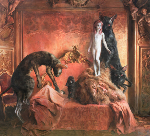 La niña de los gatos / The girl of the cats