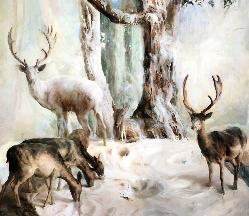 La fuente / The fountain, grabado fine art (giclée) de Guillermo Lorca