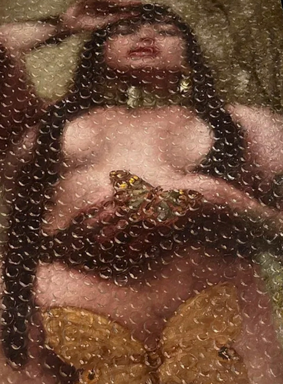 Dryad, 2023, pintura al óleo de Darian Mederos
