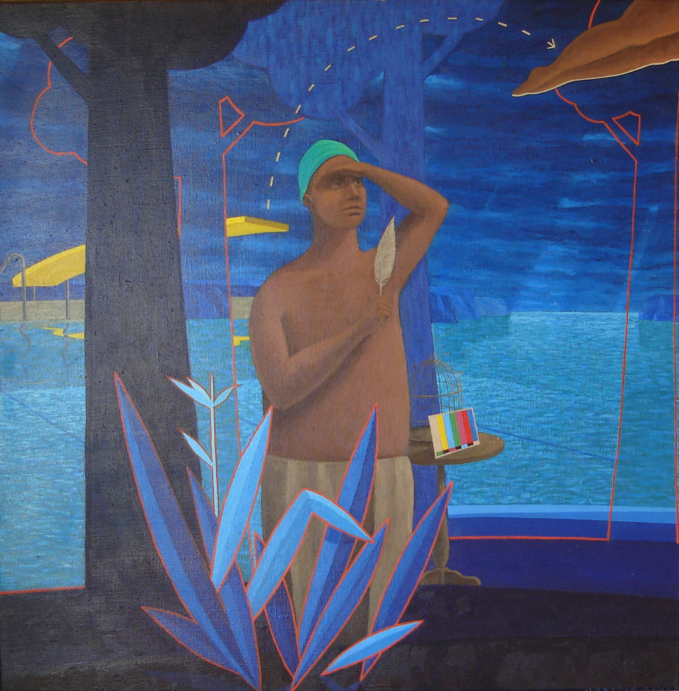 Emprender el vuelo, grabado fine art (giclée) de Ignacio Gana
