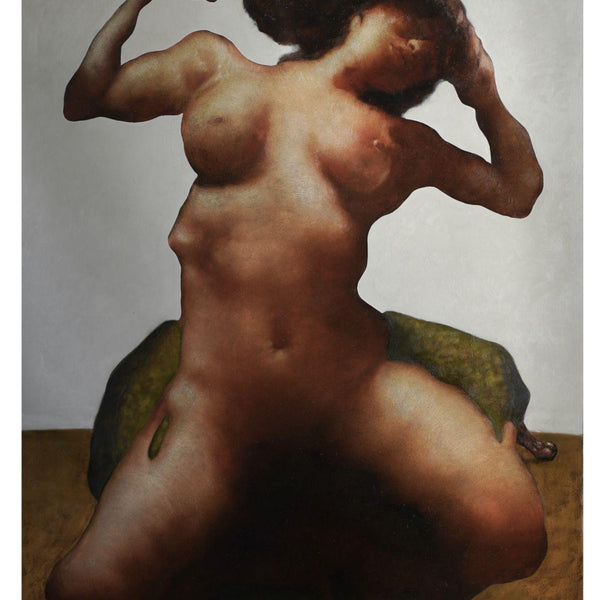 Intrication, 2025, óleo sobre lino de Darian Mederos