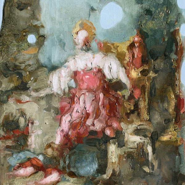 Sin título, 2026, óleo sobre lino de Darian Mederos