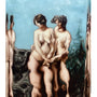 Between Us, 2025, óleo sobre lino de Darian Mederos