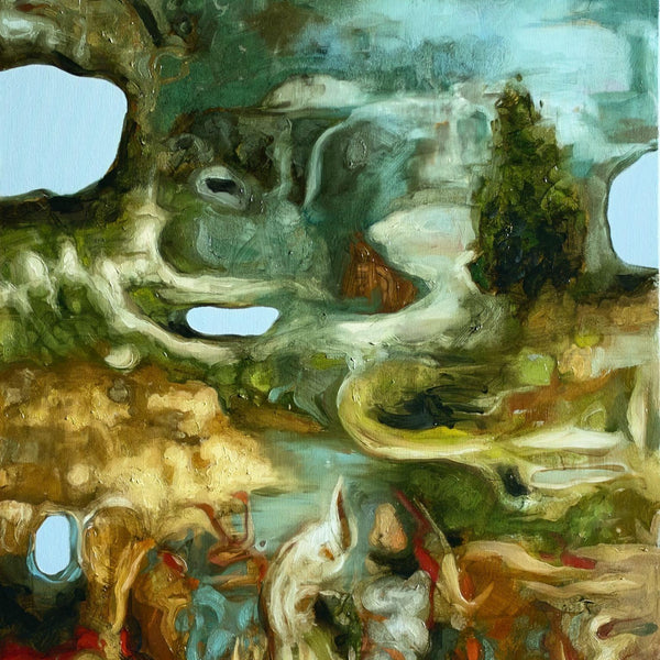 Sin título, 2026, óleo sobre lino de Darian Mederos
