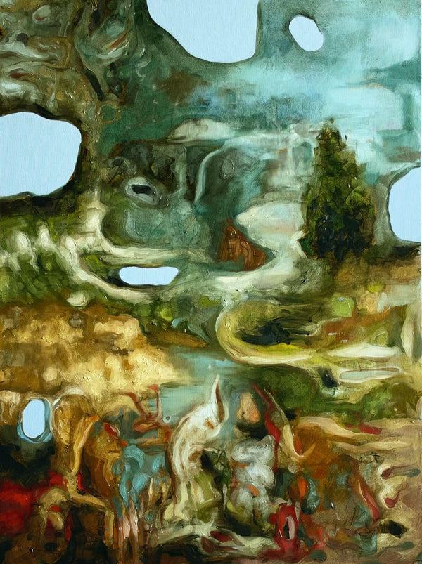 Sin título, 2026, óleo sobre lino de Darian Mederos