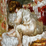 Sin título, 2025, óleo sobre lino de Darian Mederos
