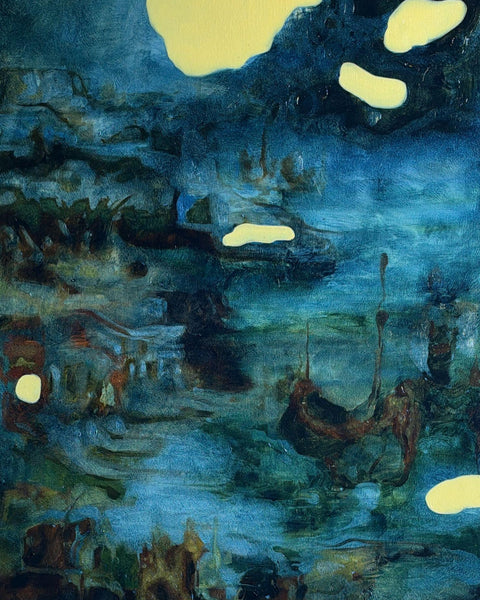 Sin título, 2026, óleo sobre lino de Darian Mederos