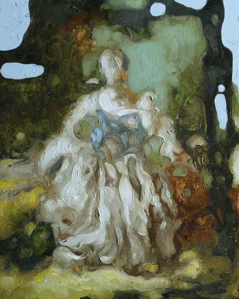 Sin título, 2026, óleo sobre lino de Darian Mederos