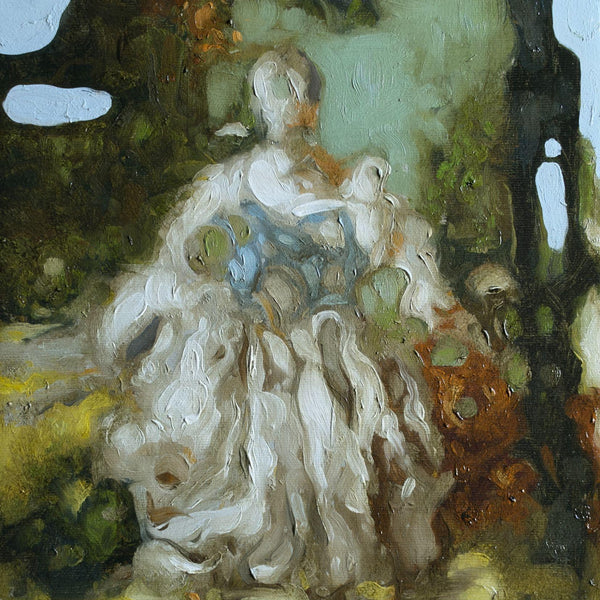 Sin título, 2026, óleo sobre lino de Darian Mederos