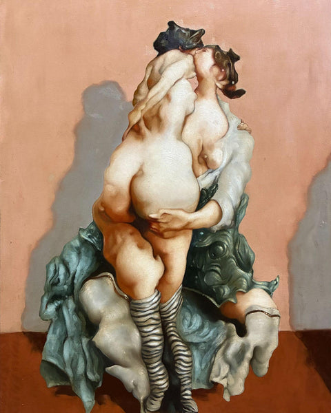 Sin título, 2025, óleo sobre lino de Darian Mederos