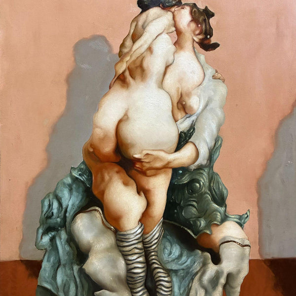 Sin título, 2025, óleo sobre lino de Darian Mederos