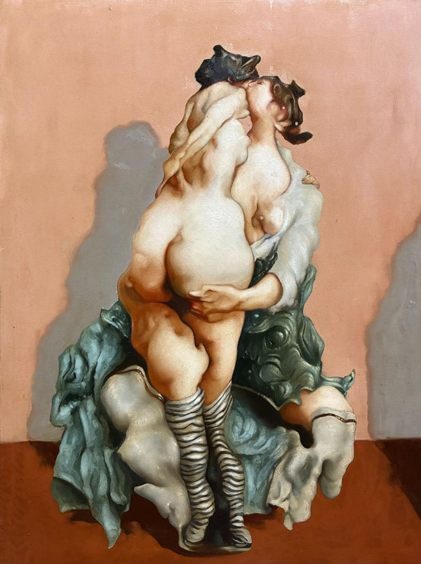 Sin título, 2025, óleo sobre lino de Darian Mederos