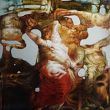 Sin título, 2026, óleo sobre lino de Darian Mederos, 200 × 170 cm