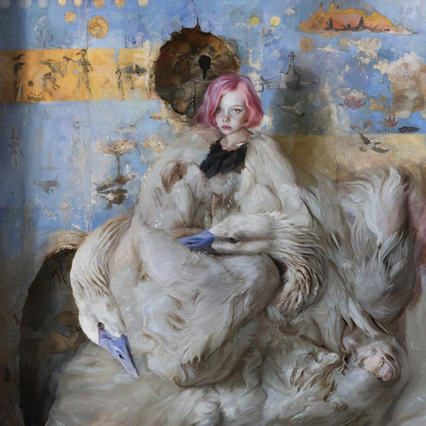 El traje nuevo / Her new dress, grabado Fine Art Giclée de Guillermo Lorca, 101 x 99 cm