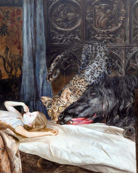 La transformación / The transformation, grabado Fine Art Giclée de Guillermo Lorca, 67 x 90 cm