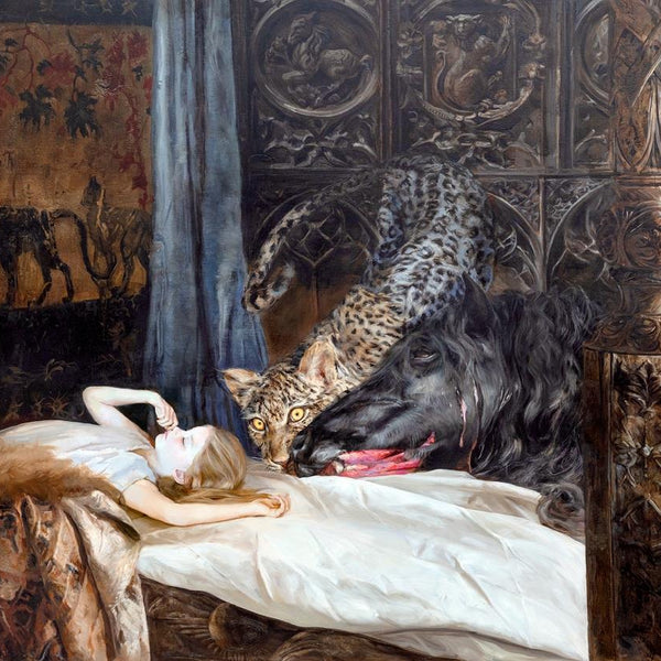 La transformación / The transformation, grabado Fine Art Giclée de Guillermo Lorca, 67 x 90 cm